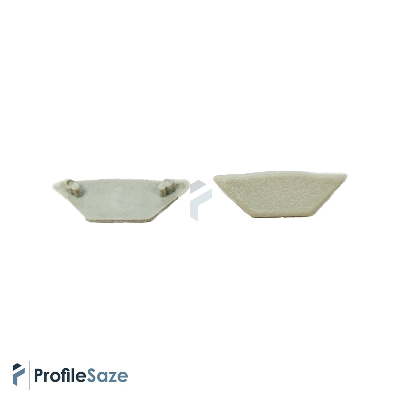 پروفیل نور خطی آلومینیومی کنج کد L21 نقره ای + دیفیوزر رایگان