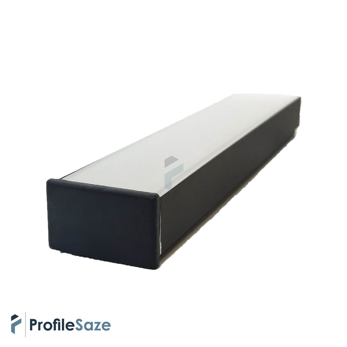 پروفیل نور خطی آلومینیومی 3 سانتی روکار کد L35-1B مشکی + دیفیوزر رایگان